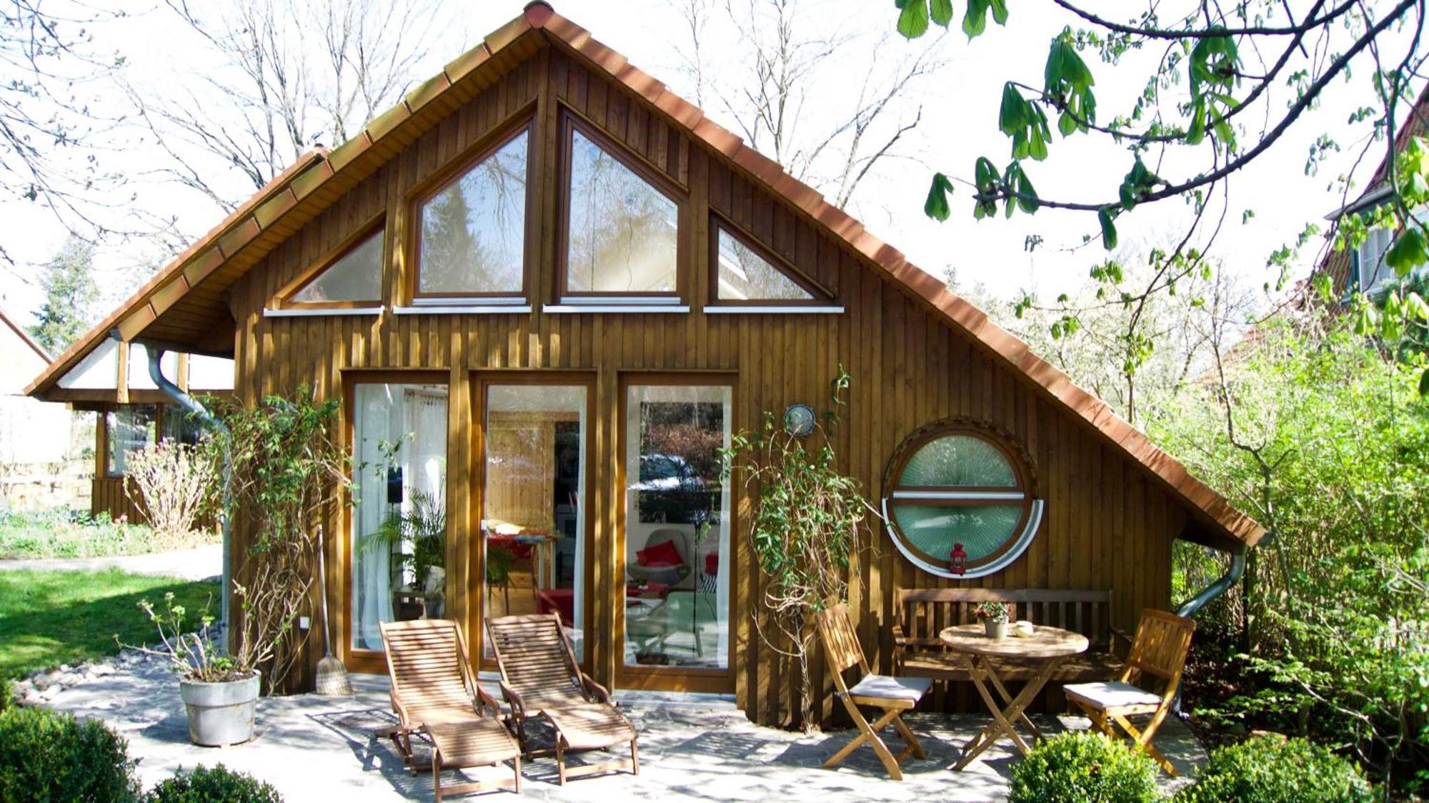 Ferienhaus Kastaniengruen Worpswede Exterior photo